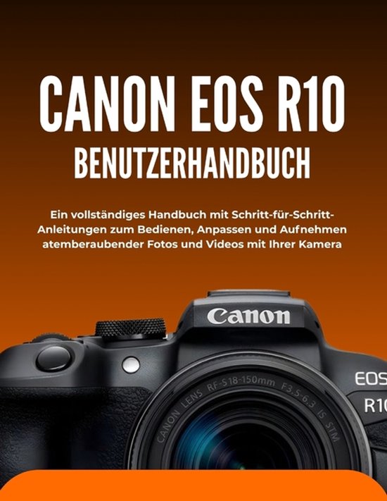 Canon EOS R10 Benutzerhandbuch - cover