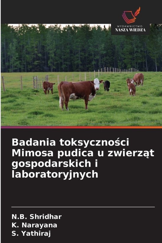 Badania toksyczności Mimosa pudica u zwierząt gospodarskic ... - cover
