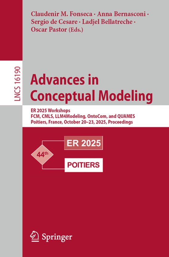 Lecture Notes in Computer Science16190- Advances in Conceptu ... - cover