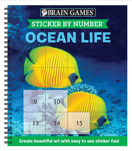 Brain Games - Sticker by Number- Brain Games - Sticker by Nu ... - cover