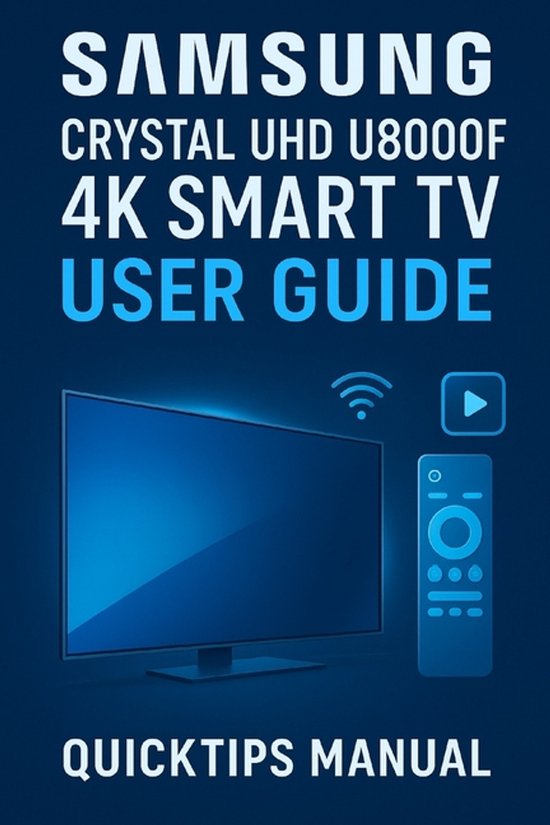 Samsung Crystal UHD U8000F 4K Smart TV User Guide - cover