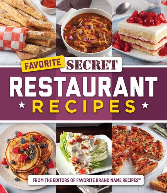 Favorite Secret Restaurant Recipes - cover
