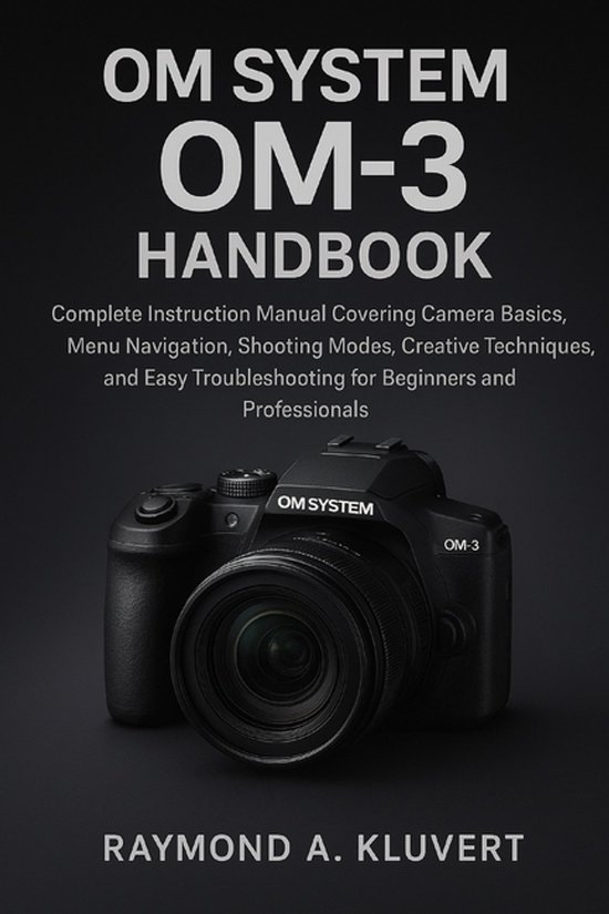OM System OM-3 Handbook - cover
