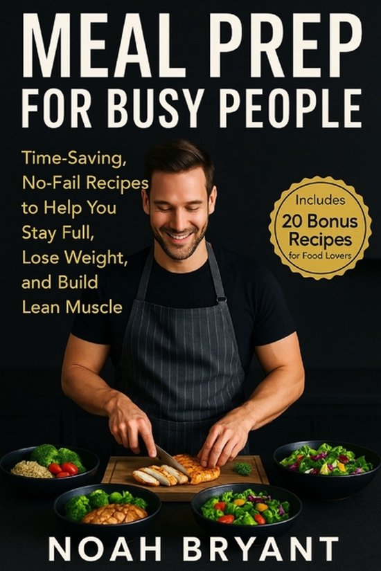 "Meal Prep for Busy People" - cover