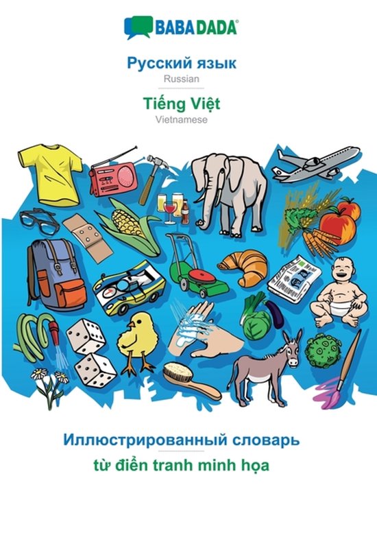 Russian (in cyrillic script) - Tiếng Việt, visual dictio ... - cover