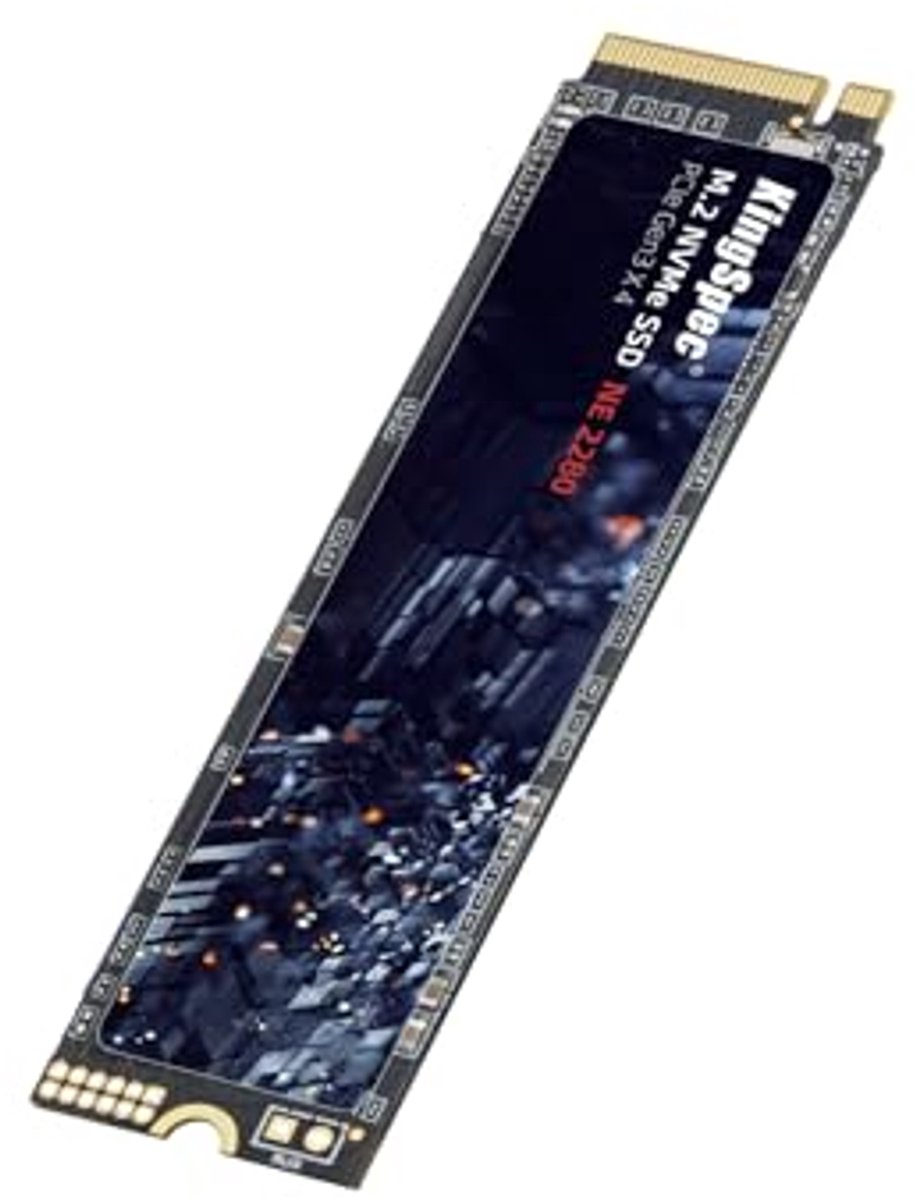 256GB M.2 NVMe Gen3x4 SSD - Tot 2400 MB/s - Interne Harde Schijf voor Desktop en Laptop