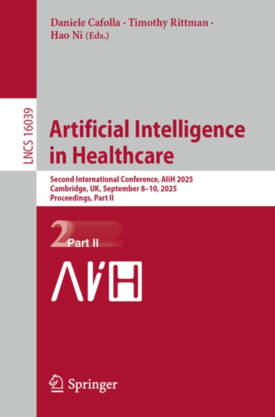 Lecture Notes in Computer Science16039- Artificial Intellige ... - cover
