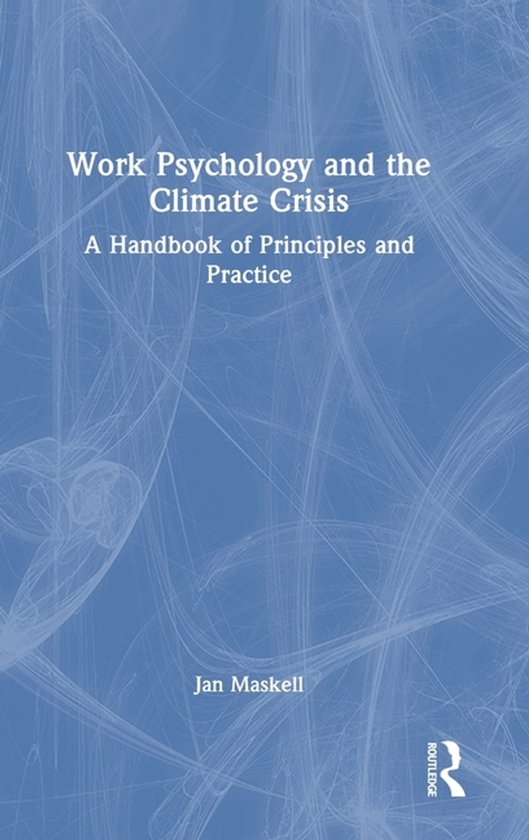Work Psychology and the Climate Crisis - cover
