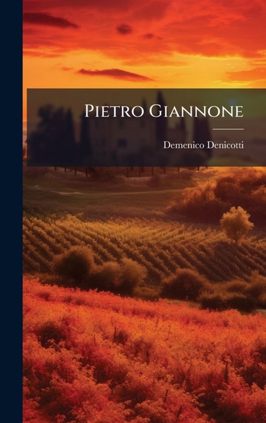 Pietro Giannone - cover