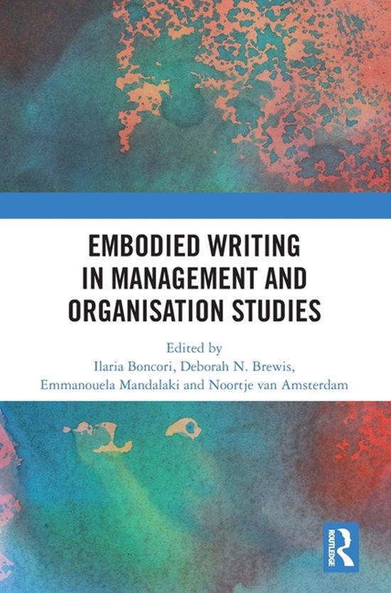 Embodied Writing in Management and Organisation Studies - cover