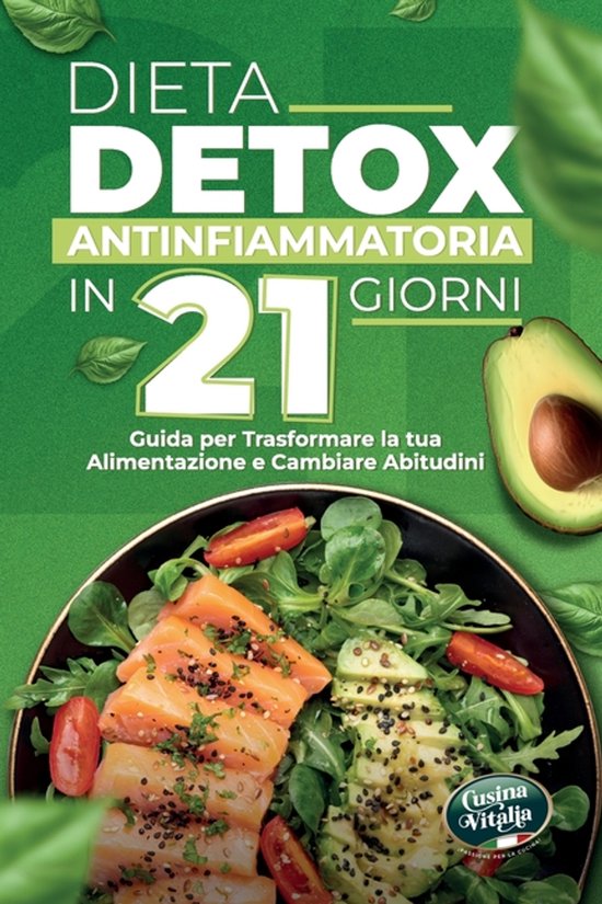 Dieta Detox Antinfiammatoria in 21 Giorni - cover