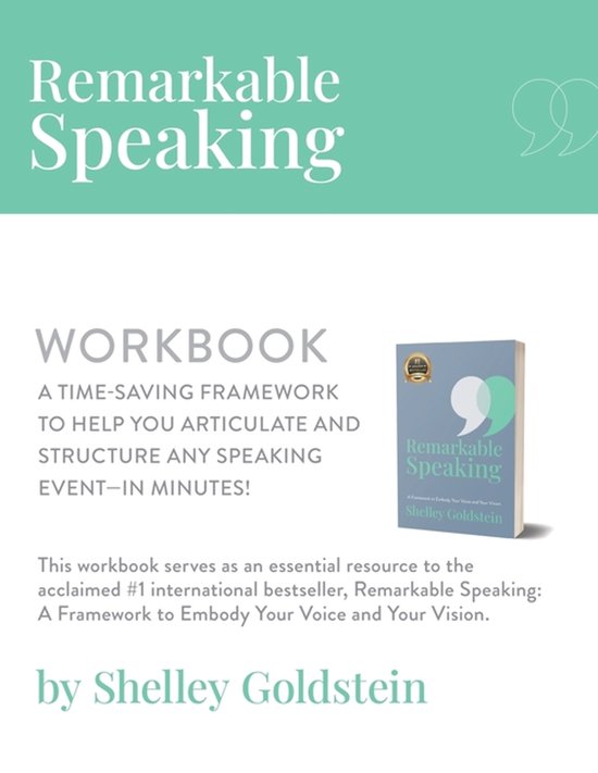 Remarkable Speaking Workbook - cover
