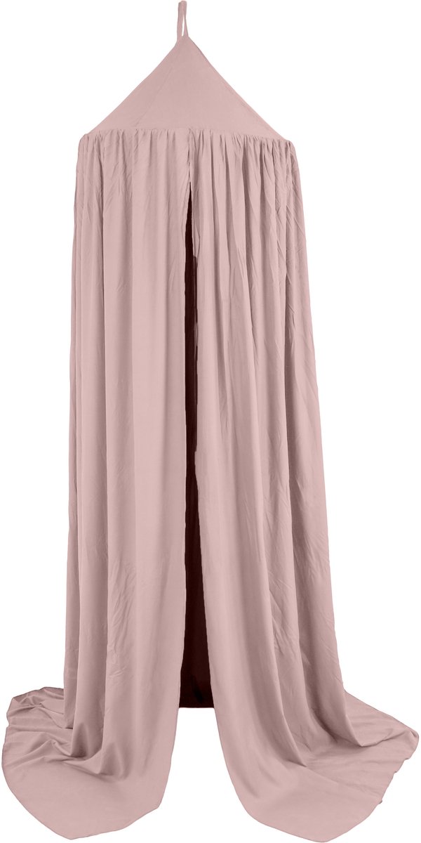 Honeybears Klamboe Rose 270CM – Baby klamboe meisjes/jongens- Katoen – Polyester – Hemeltje -Kinderklamboe – Baby Sluier - Bedtent