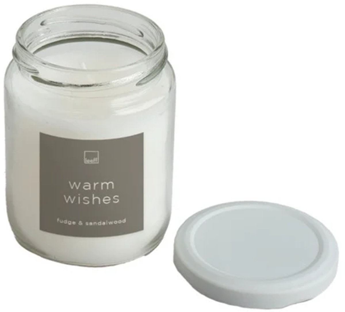 Leeff Jar Candle L warm wishes
