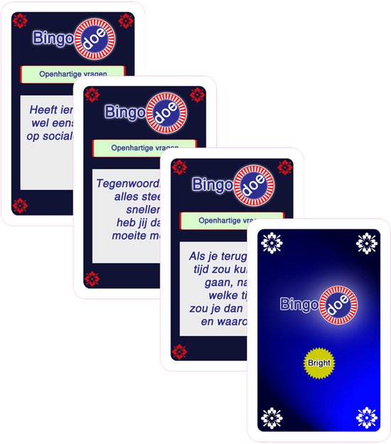 Bingo-doe bingospel met openhartige vragen – Spelenderwijs openhartige vragen stellen! (Editie Geel)