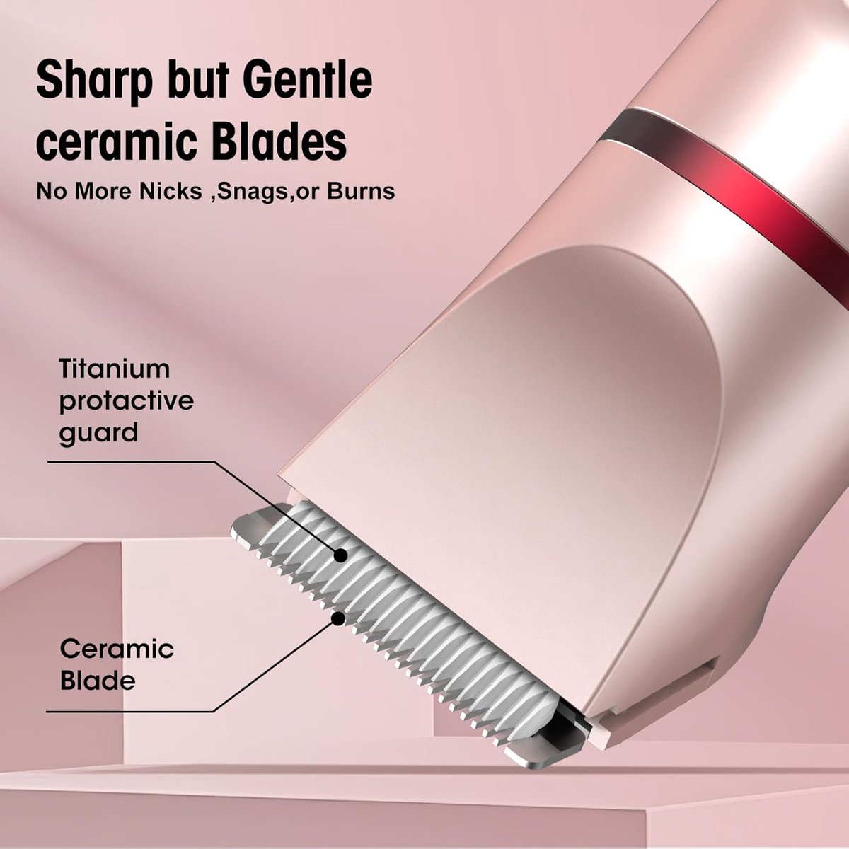 Scheerapparaten Bikini Trimmer 3-in-1 Vrouwen Waterdicht - afbeelding 2