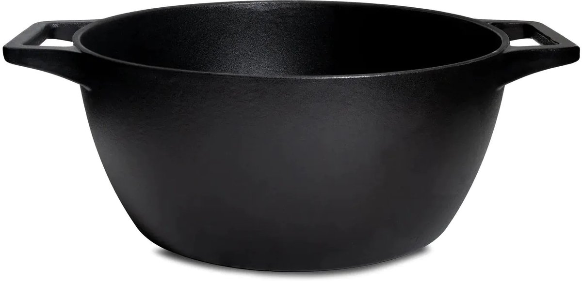 CrushGrind KIM_BO 4-in-1 Gietijzeren Dutch Oven