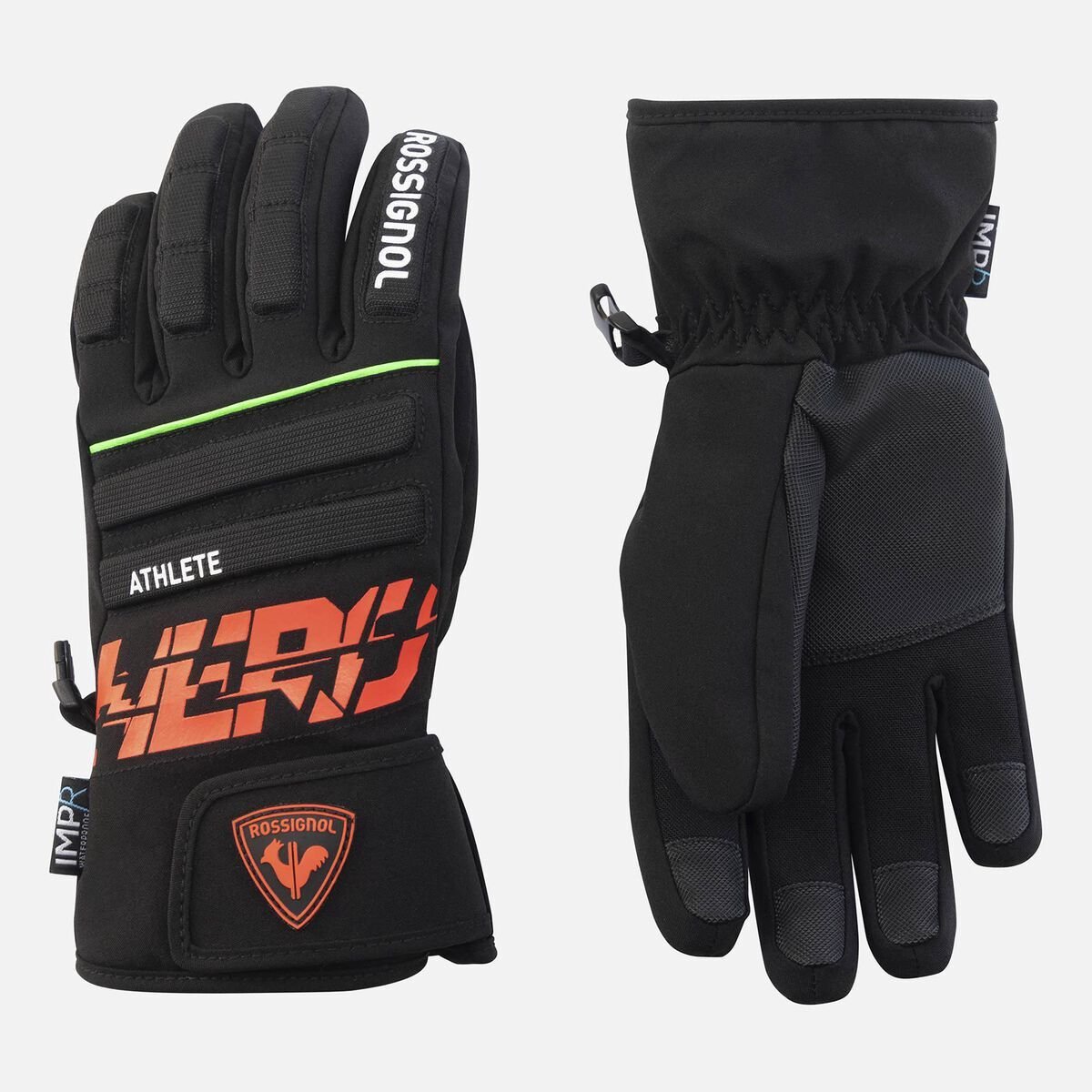 Waterdichte skihandschoenen Rossignol Hero Master Zwart