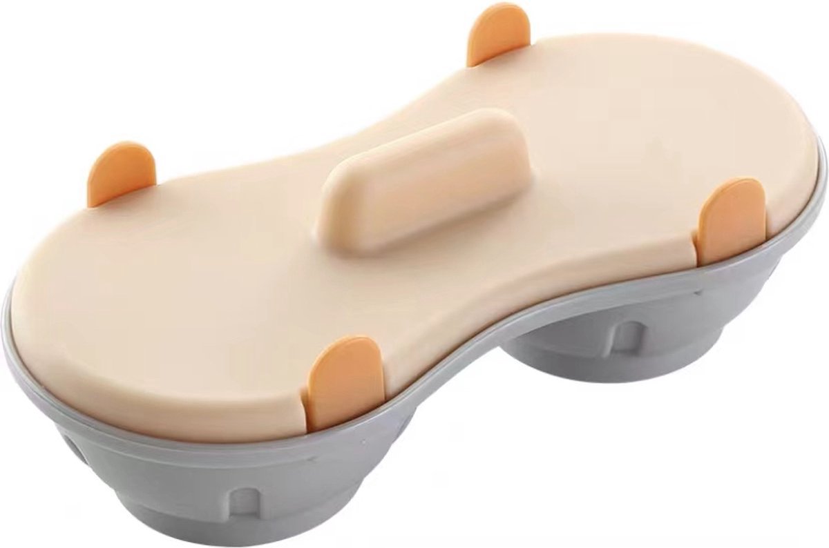 Nixnix® - Magnetron eierstomer - Oranje - Eipocheerder - 2 eieren