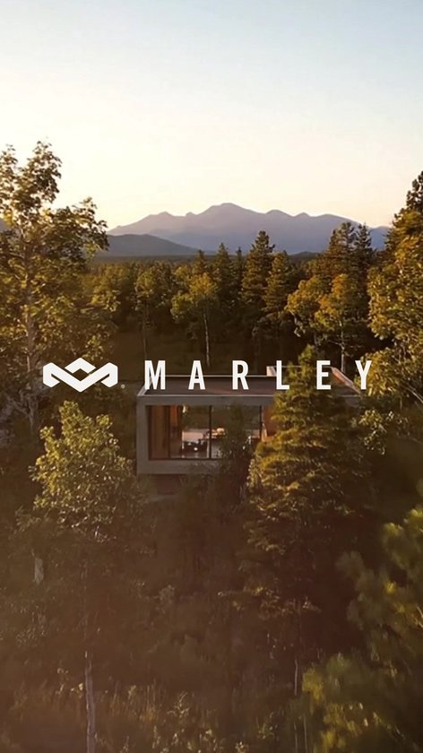 House of Marley Stir It Up 2 Bluetooth Platenspeler met Passieve Speakers - Home Audio - LP Speler - Vinyl - Auto-stop - Anti Skating - Ingebouwde Voorversterker - FSC goedgekeurd Bamboe hout - Audio Technica Element