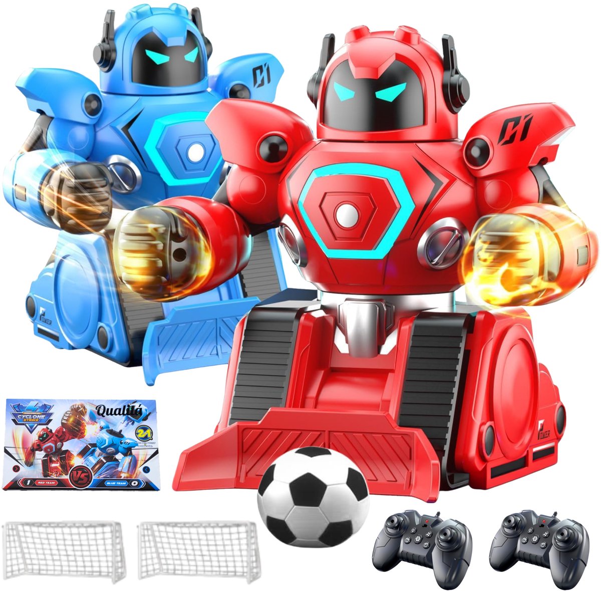 Qualitá® Robot Speelgoed Robo Kombat – Robot Speelgoed - Robot Bouwpakket - STEM speelgoed