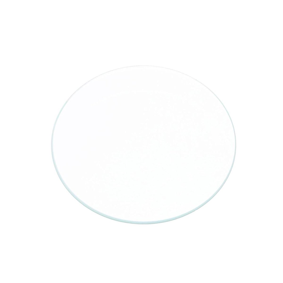 JHubers Goods - 6 Stuks Kristallen Horloge Lens - Vervanging voor Ronde Platte Horloge Dial - Transparant Kristal - Horloge Reparatie Toebehoren