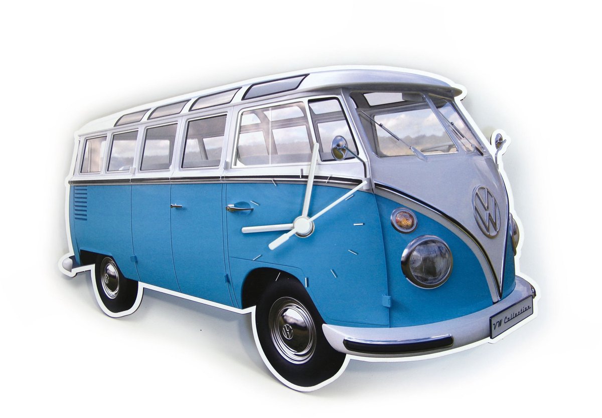 BRISA VW Collection - Wandklok in VW T1 Bulli Bus design