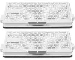 2 HEPA Airclean Plus 50 filters voor Miele Complete C3 Powerline, S8340 stofzuigerfilters - Air Clean SF-HA 50 voor Complete C2 C3 Compact C1 C2 - 2 stuks stofzuigerreserveonderdelen accessoires van