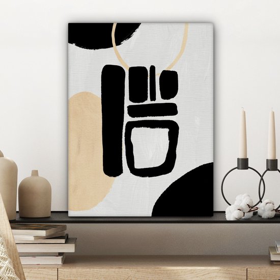 Toile Peinture Art - Luxe - Abstrait - 30x40 cm - Décoration murale
