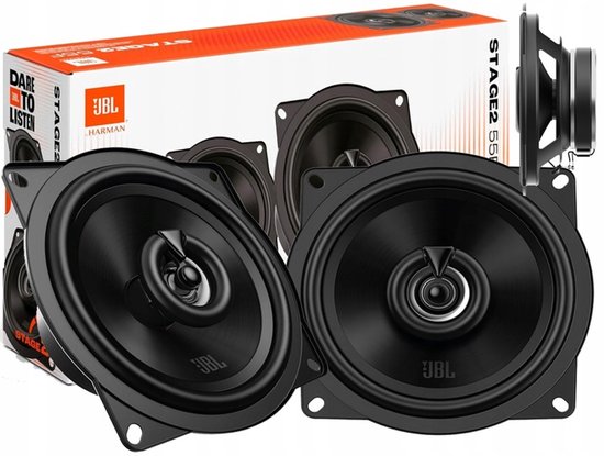 JBL Stage1 62 Autospeakers - 6.5 inch - 400 Watt Peak / 50 Watt RMS - 2