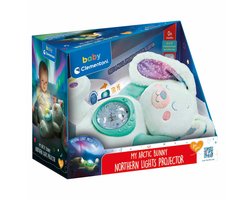 foto van Clementoni - Baby Speelgoed - Knuffel met Noorderlicht projector - vanaf 0 maanden
