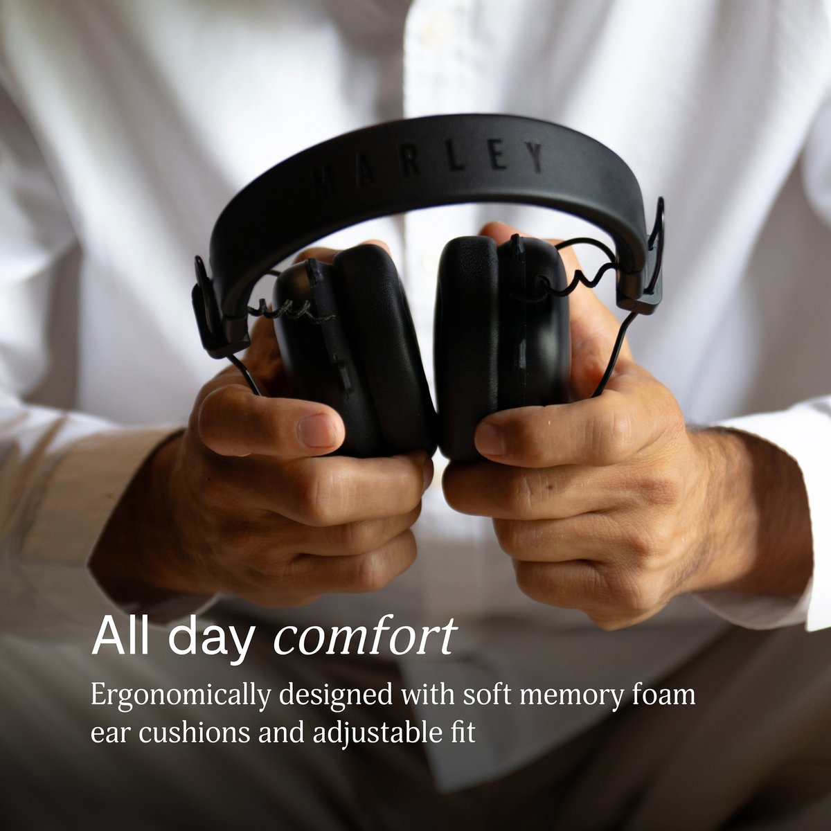 House of Marley Positive Vibration Rebel ANC OverEar - afbeelding 3