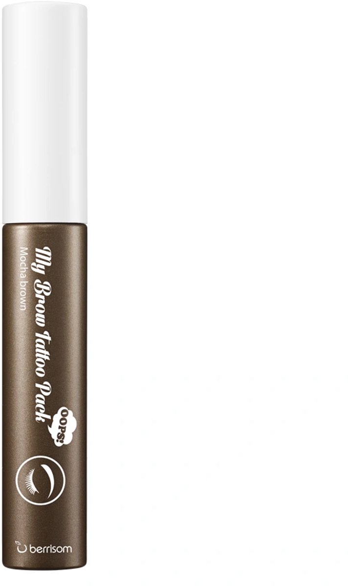 Berrisom Oops My Brow Tattoo Pack / Peel-off wenkbrauwkleur Mokka Bruin 10 g