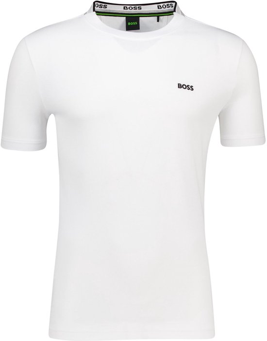 Hugo Boss t-shirt wit bol