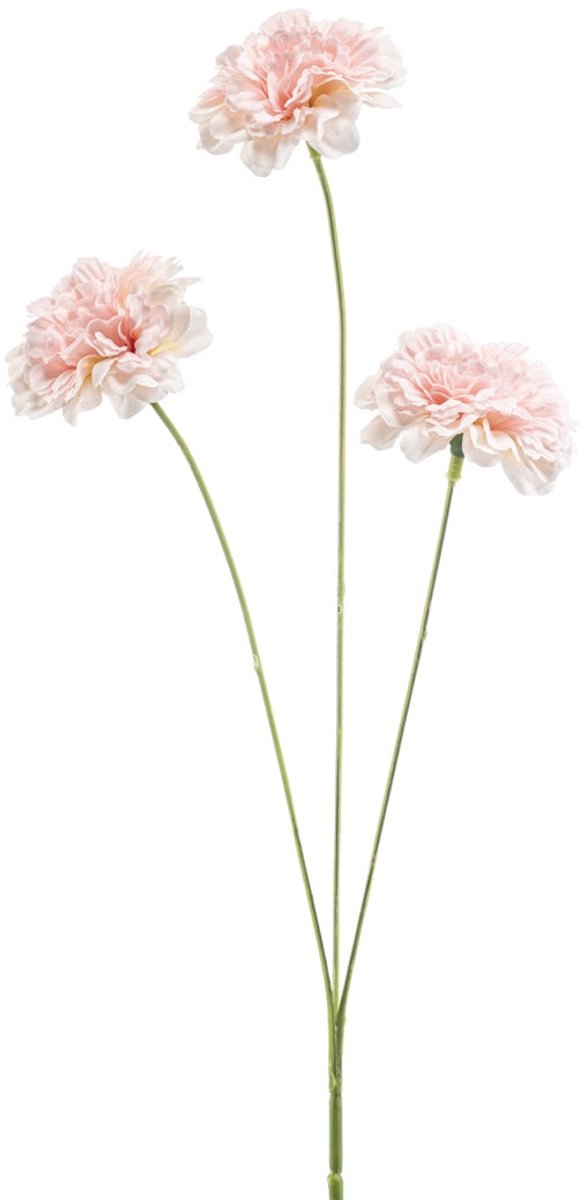 Emerald Kunstbloem Anjer 50cm peach - Kunstplant voor binnen