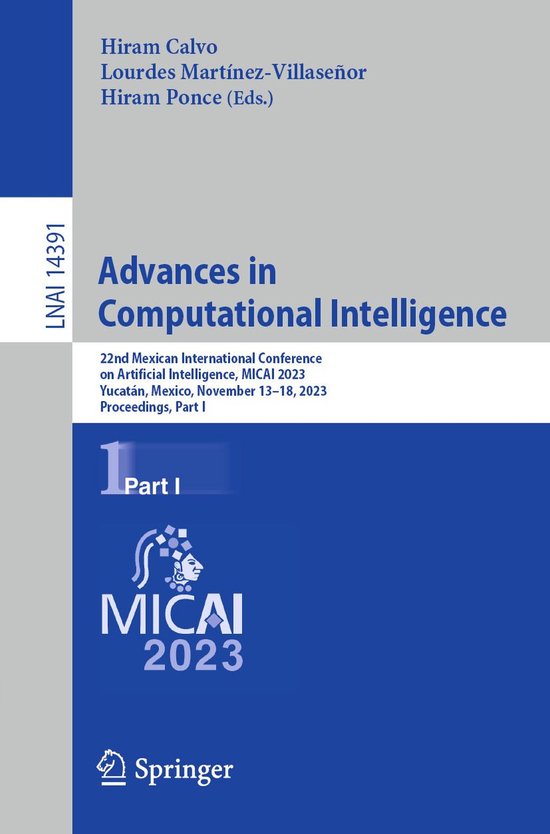 Springer Nature Proceedings Computer Science 1 - Advances in ... - cover