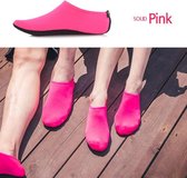 Erg conforatabele en flexibele Waterschoenen voor Dames en Heren Outdoor Strand Zwemmen Aqua Sokken Sneldrogende Blootsvoets Schoenen Surfen Yoga Zwembad - Roze - maat 42-43