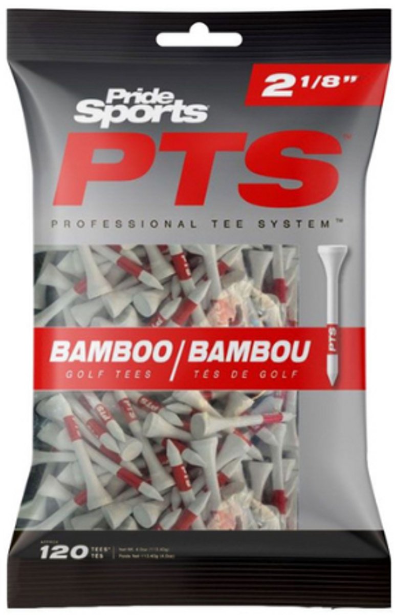 Pride PTS Bamboo 53mm Golf Tees