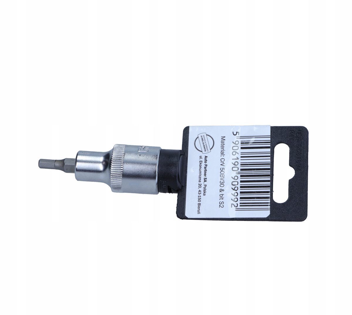 ROOKS 1/2" HEX 4mm Dopslagsleutel 55mm CrV50BV30/S2