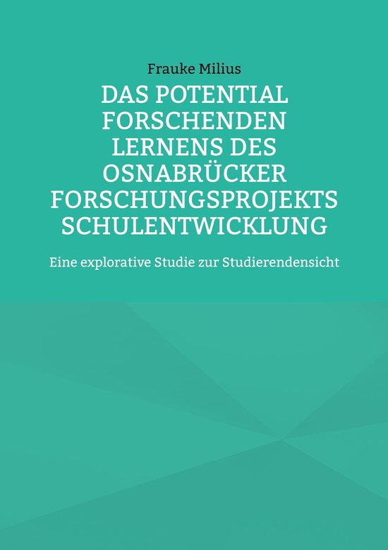 Erziehungswissenschaftliche Impulse 9 - Das Potential Forsch ... - cover