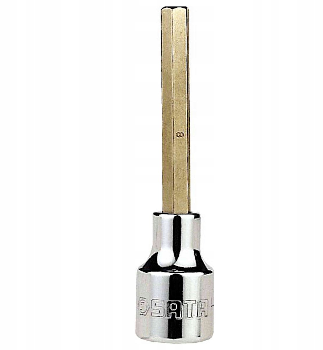 SATA Bit Dopslagsleutel 1/2" HEX L125 10mm
