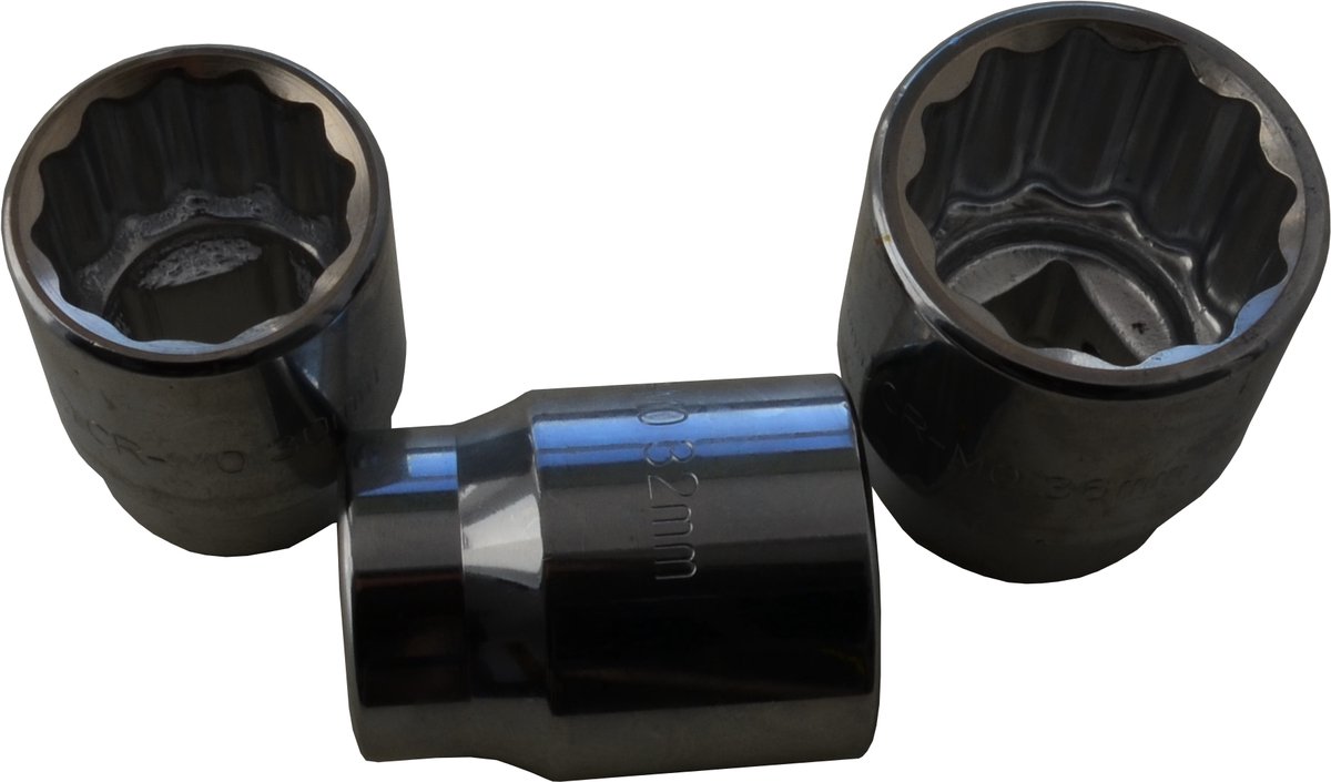 12-hoek Dop 30, 32, 36 mm voor Wielnaaf Skoda VW