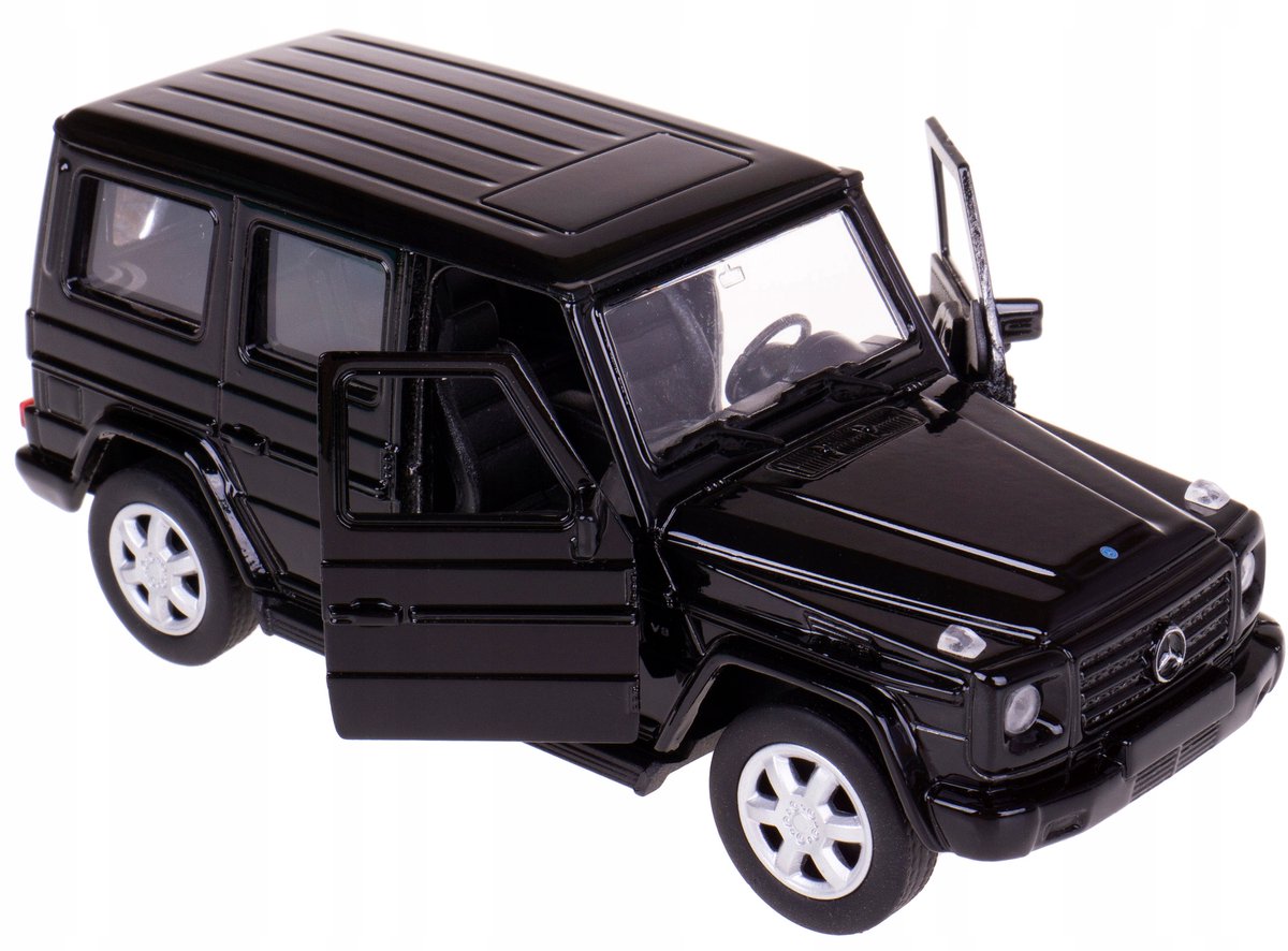Welly Mercedes G-Klasse Modelauto Metaal 1:34-39 Zwart