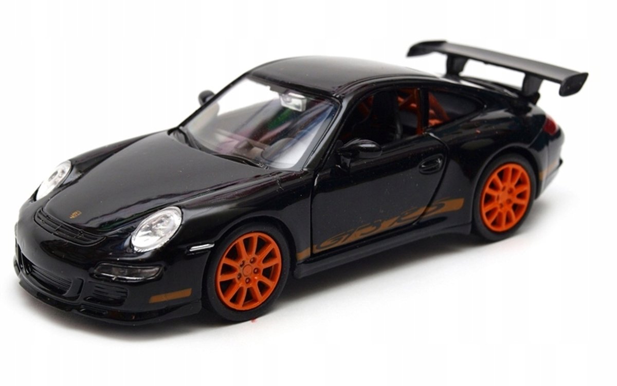 Welly Porsche 911 GT3 RS Modelauto Schaal 1:34-39 Zwart