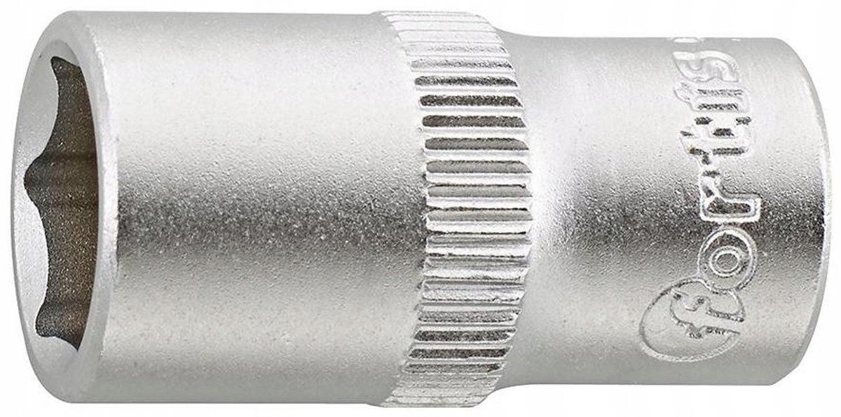 Fortis Dopzetdoppen 1/4'' 9mm DIN 3124 - Chroom-Vanadiumstaal