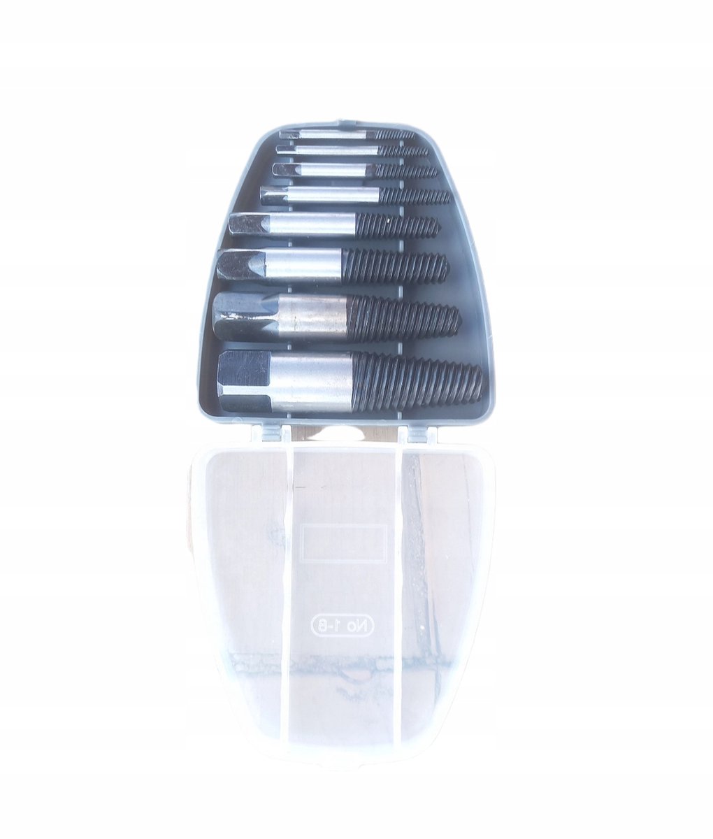 JOBI Set Schroefverwijderaars 3-50mm 8 Stuks