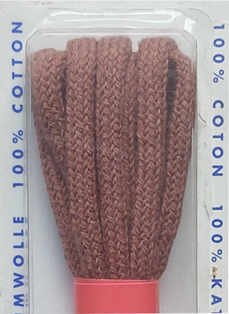 GVS Veter - Licht Bruin - Rond - Koord Veters - Lengte 90 cm - Dikte 3 mm - Schoenveter