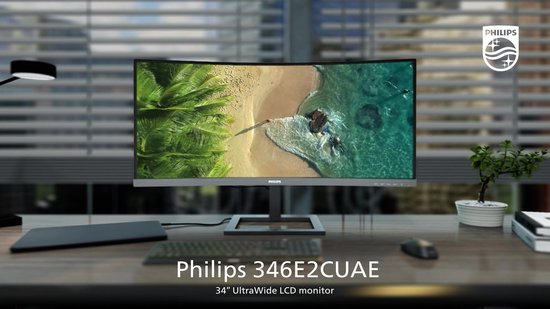 Moniteur LCD UltraWide E-line, 34" (86,36 cm)