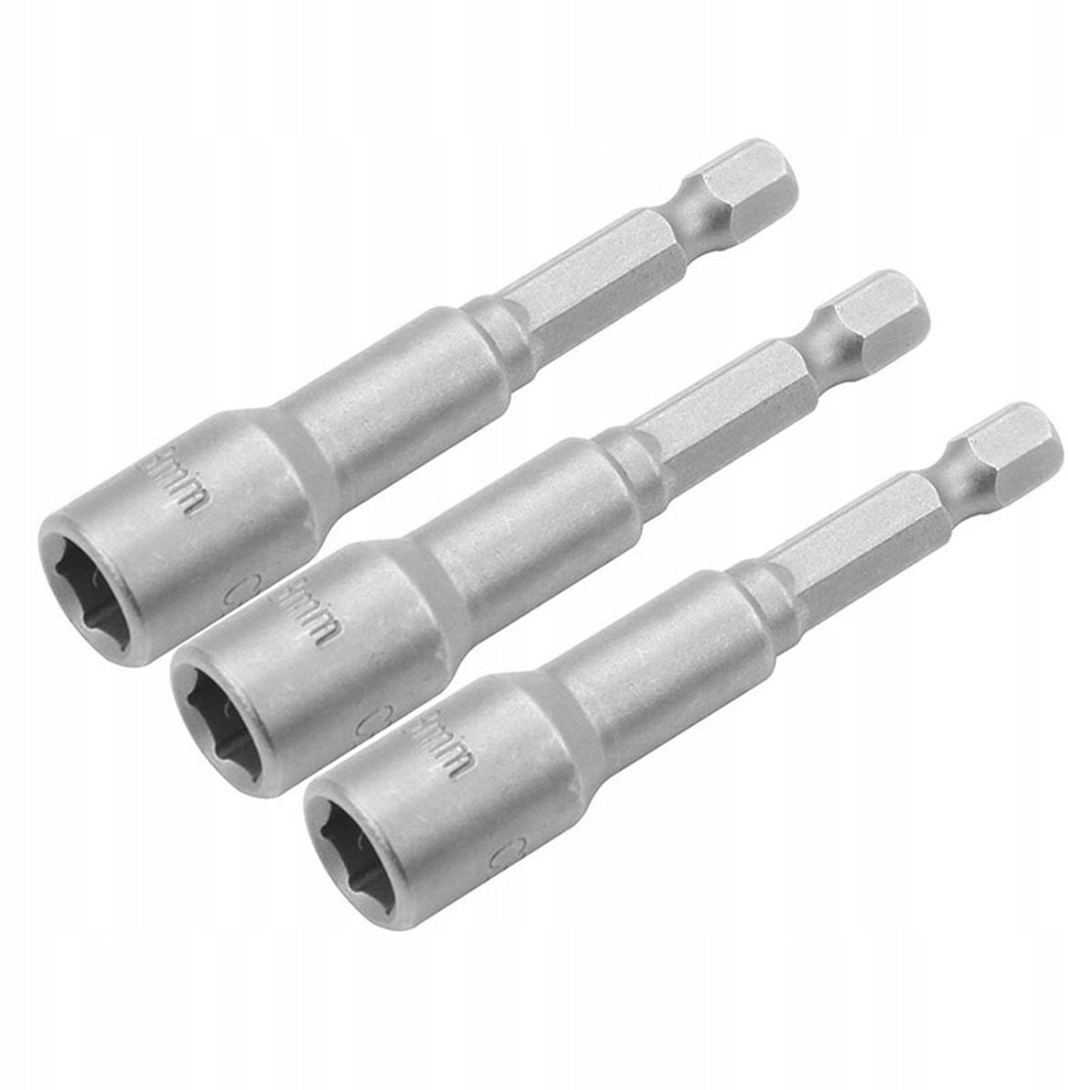 Magnetische Dop voor Schroefmachine 6mm lang 3 stuks