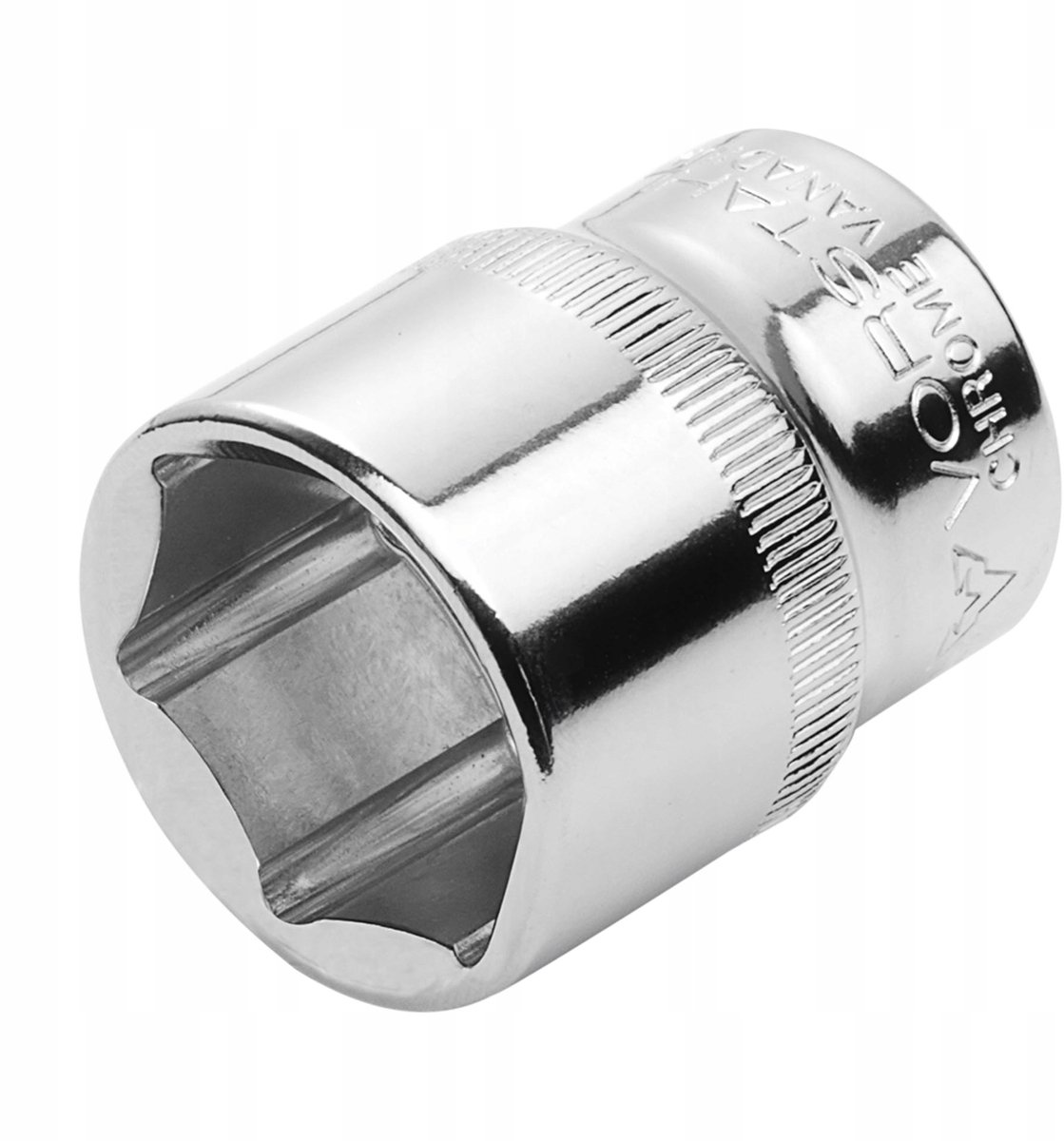 Vorstahl 1/2" dopsleutel zeskant 19 mm chroom-vanadiumstaal